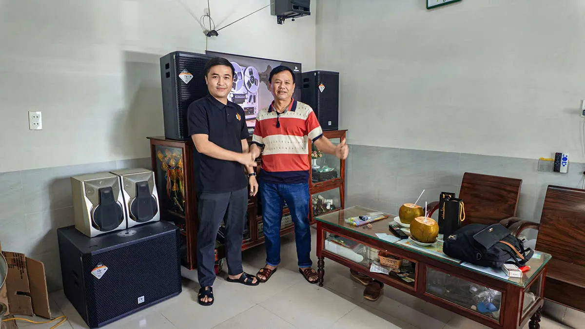 Trường Thành Audio lắp đặt Dàn karaoke DT TT454: (DT Alpha 12, Vatasa T900 New, Vatasa V8 Pro, Vatasa VA-4600, DT Delta115, Vatasa P9 Limited)