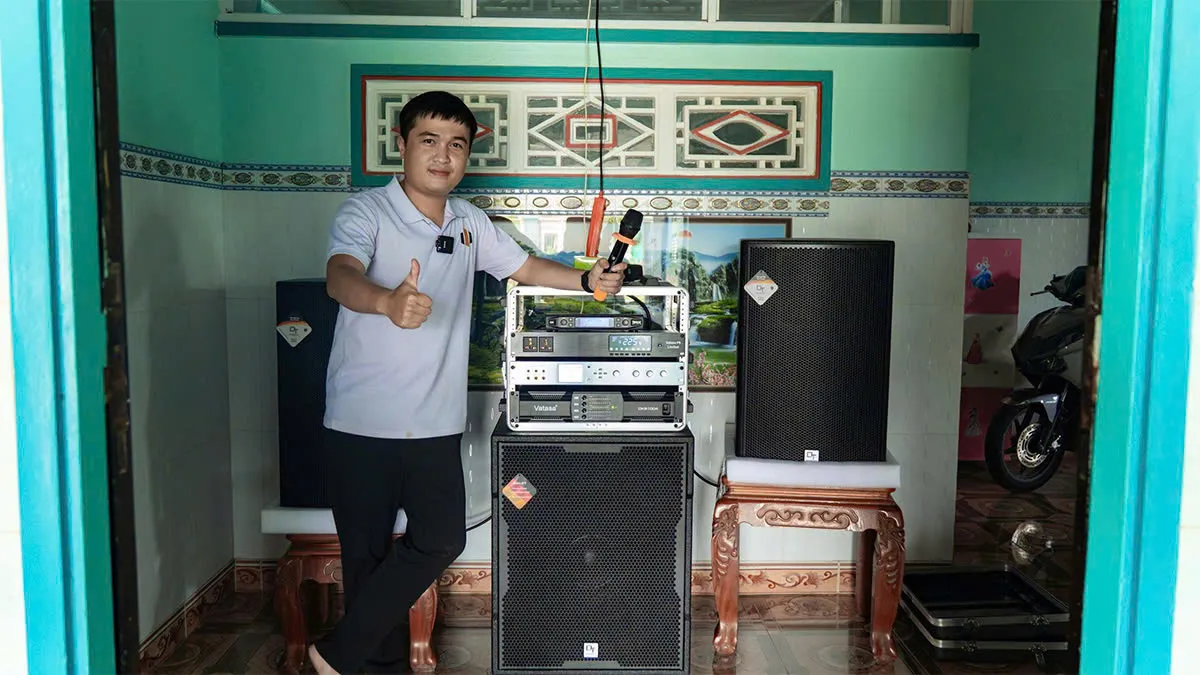 Trường Thành Audio bàn giao Dàn Karaoke DT TT256 2