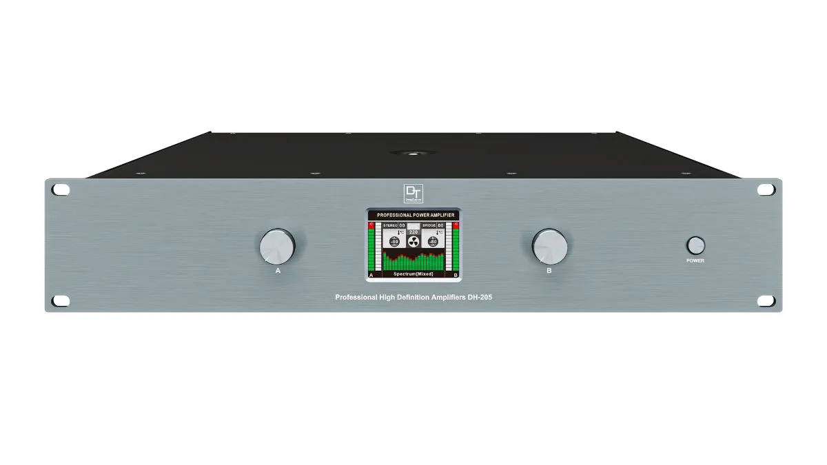Mặt trước Cục đẩy công suất DT DH-205