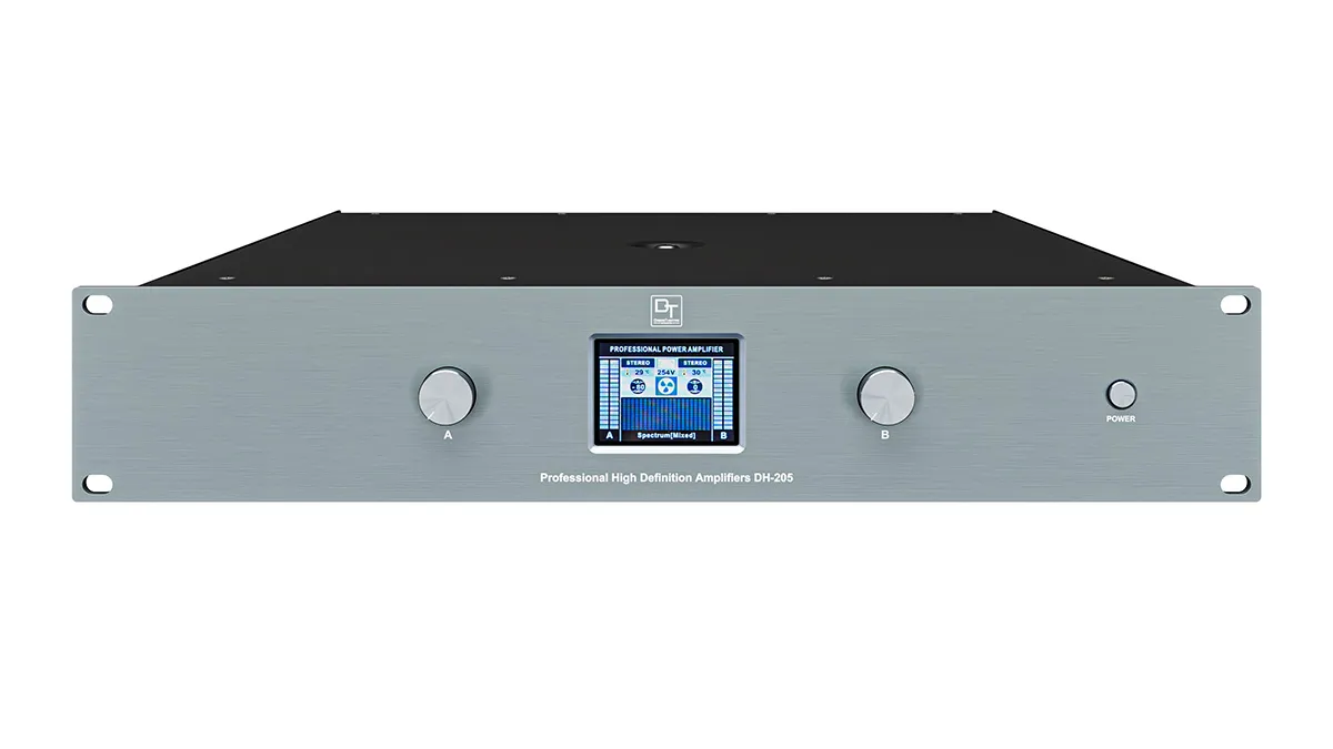 Mặt trước Cục đẩy công suất DT DH-205