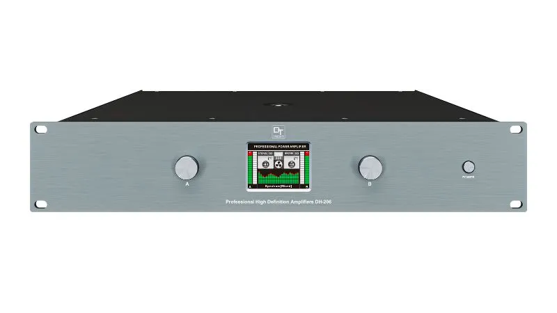 Mặt trước của Cục đẩy công suất DT DH-206