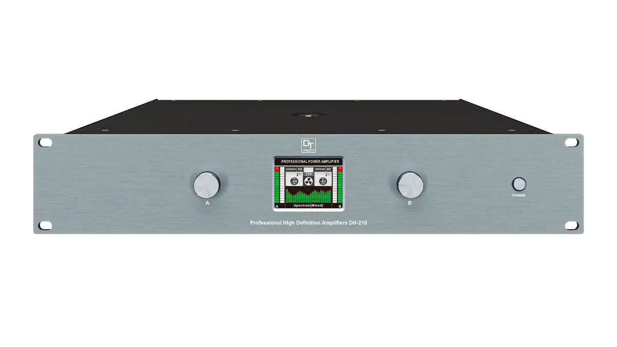 Mặt trước Cục đẩy công suất DT DH-210