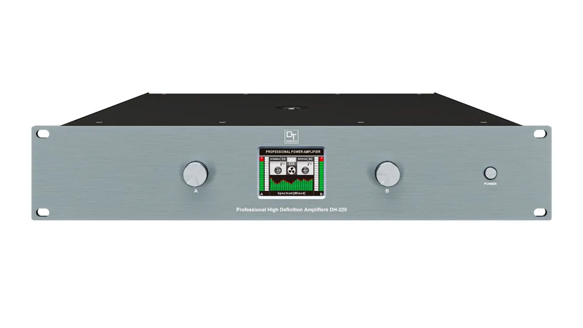 Mặt trước Cục đẩy công suất DT DH-220