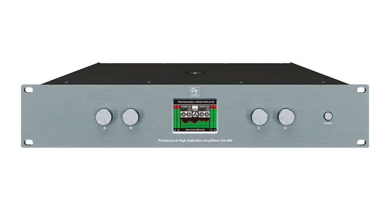 Mặt trước của Cục đẩy công suất DT DH-406