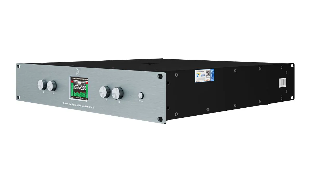 Mặt bên trái Cục đẩy công suất DT DH-410