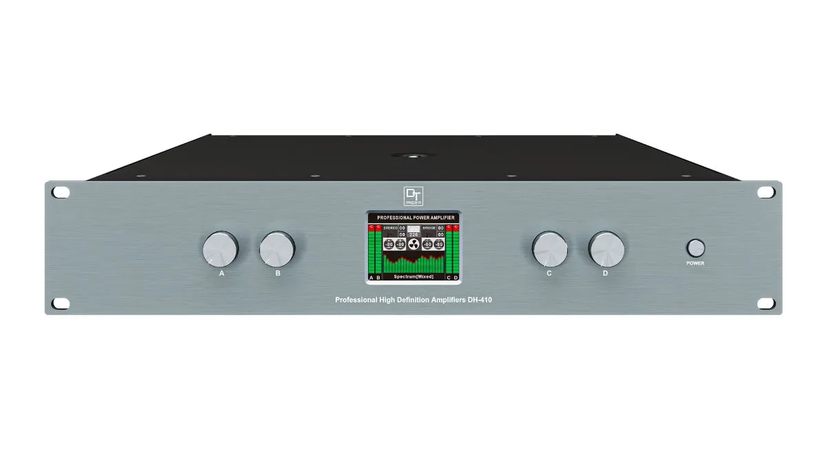 Mặt trước Cục đẩy công suất DT DH-410