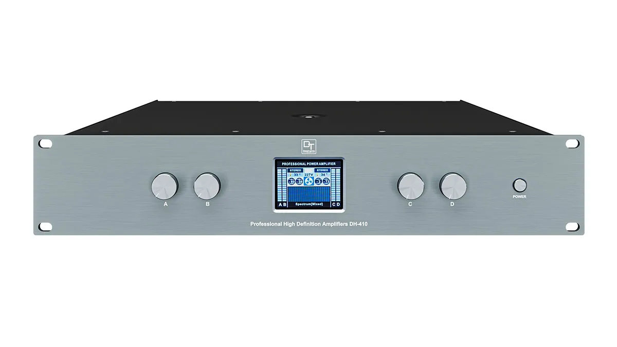 Mặt trước Cục đẩy công suất DT DH-410
