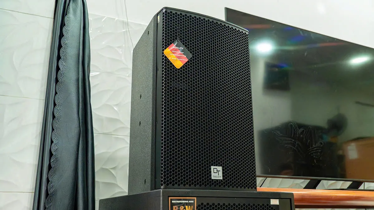 Loa karaoke DT Radius-12Pro của Dàn karaoke DT TT466: (DT Radius-12Pro, Vatasa T500, Vatasa V6 Pro, Vatasa VA-2500, B&W S1500 Max)