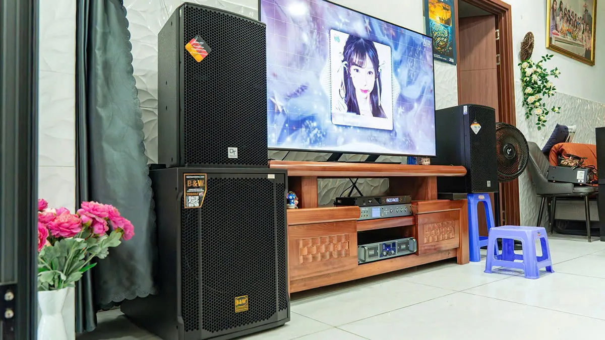 Hoàn thiện Dàn karaoke DT TT466: (DT Radius-12Pro, Vatasa T500, Vatasa V6 Pro, Vatasa VA-2500, B&W S1500 Max)