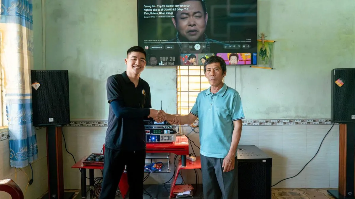 trường thành audio lắp đặt Dàn karaoke DT TT476: (DT Radius-12Pro, Vatasa T500, Vatasa V6 Pro, Vatasa VA-2600, B&W S1500 Max, Vatasa P9 Luxury)