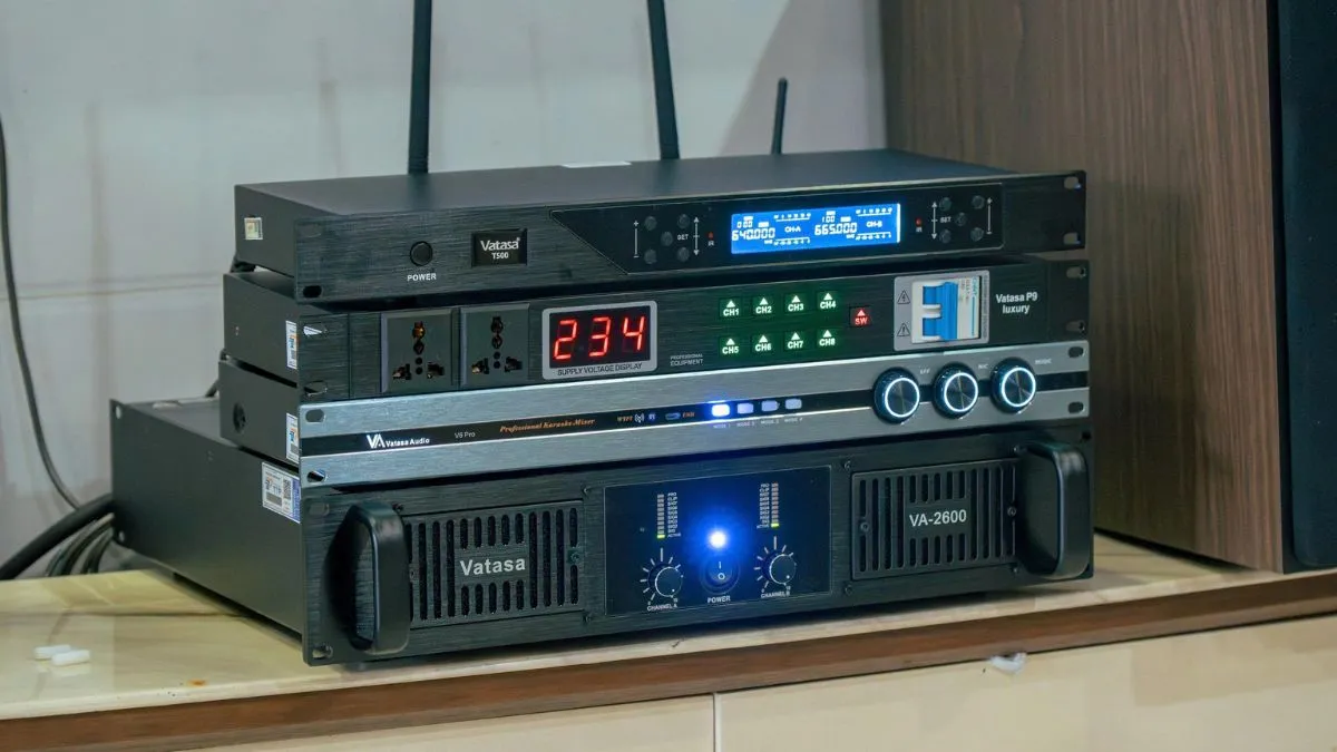 Ảnh sản phẩm Dàn karaoke DT TT480: (DT Radius-12Pro, Vatasa T500, Vatasa V6 Pro, Vatasa VA-2600, Paramax Sub-E30, Vatasa P9 Luxury) 4