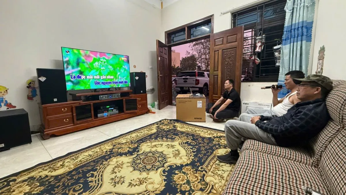 Dàn karaoke DT TT483: (DT Radius-12Pro, Vatasa T500, Vatasa V8 Pro, Vatasa VA-4600, DT Delta115, Vatasa P9 Luxury, VietK 4K Plus, VietK 22inch) phù hợp cho hát karaoke và nghe nhạc