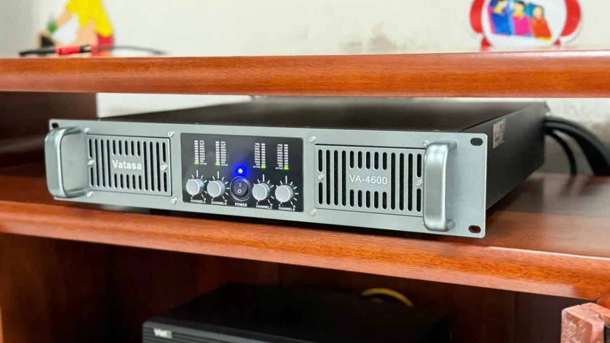 cục đẩy của Dàn karaoke DT TT483: (DT Radius-12Pro, Vatasa T500, Vatasa V8 Pro, Vatasa VA-4600, DT Delta115, Vatasa P9 Luxury, VietK 4K Plus, VietK 22inch)