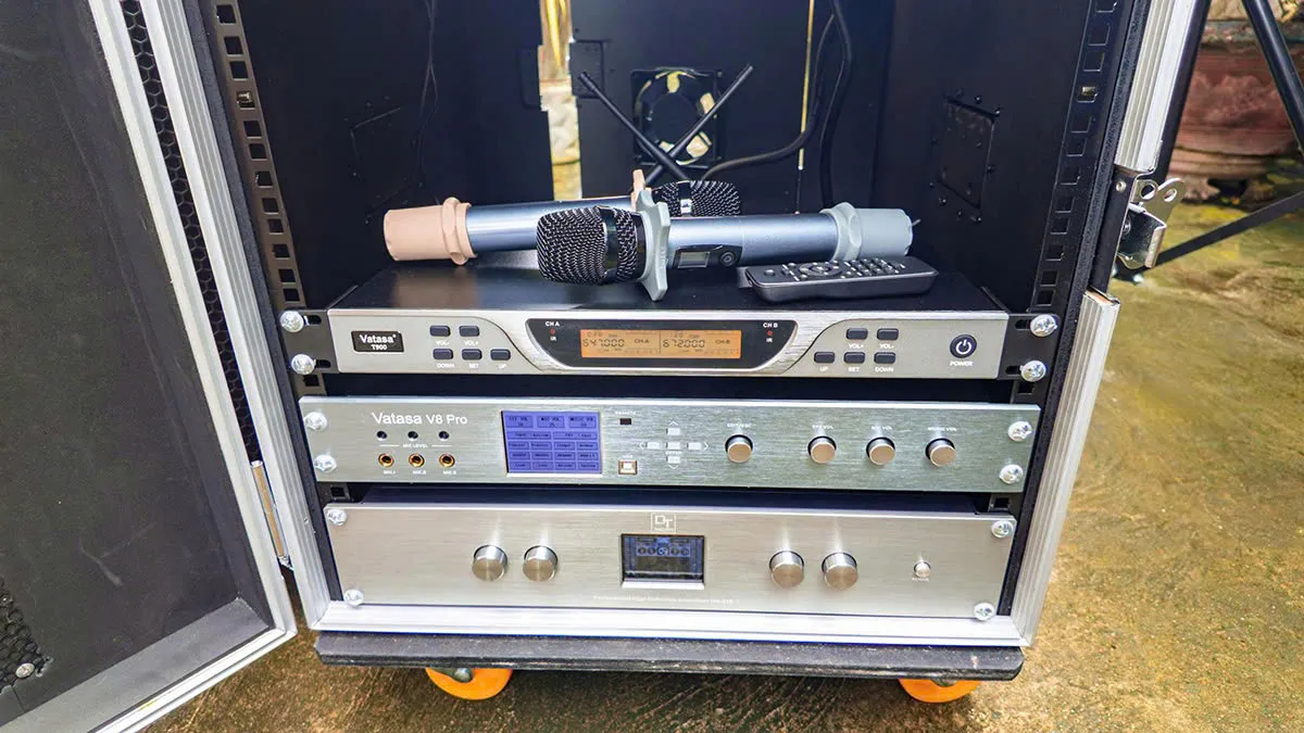 Bộ xử lý của Dàn karaoke DT TT455: (DT Radius-12Pro, Vatasa T900 New, Vatasa V8 Pro, DT DH-410, DT Delta118, Vatasa P9 Luxury)