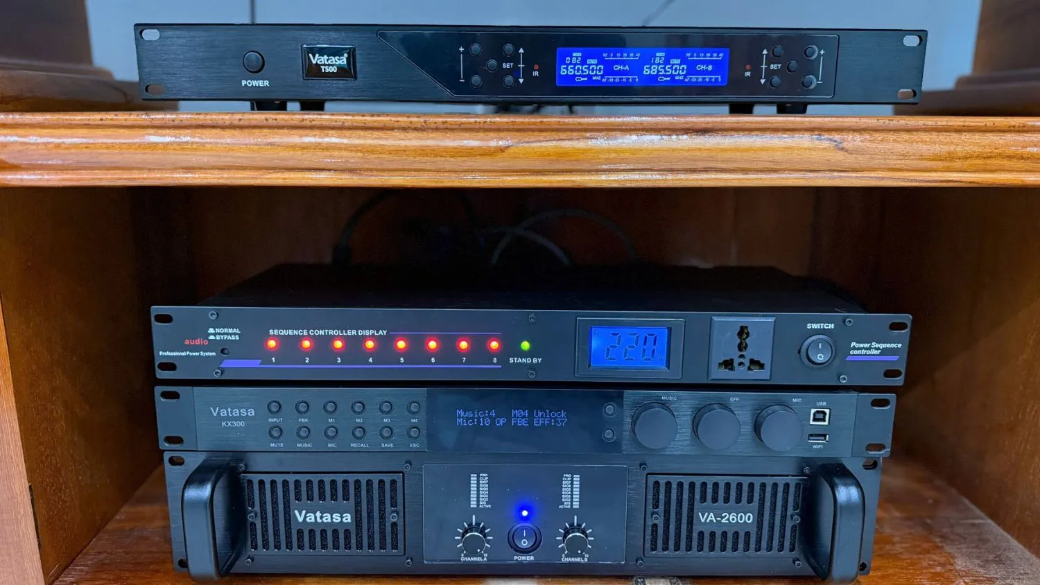 Thiết bị Vatasa của Dàn Karaoke DT TT425