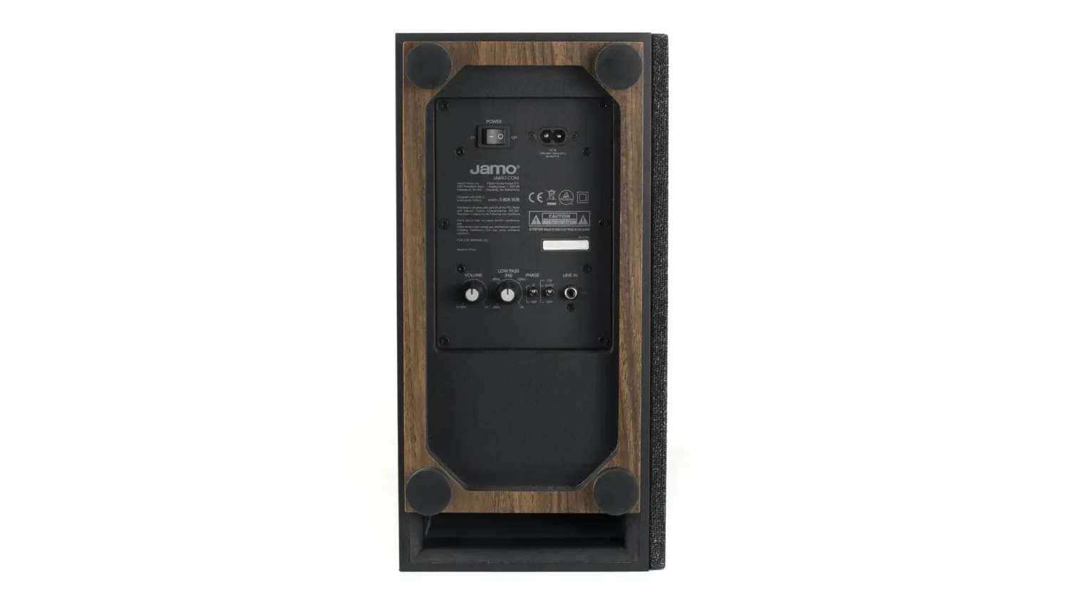 Mặt sau của LOA SUB JAMO S808