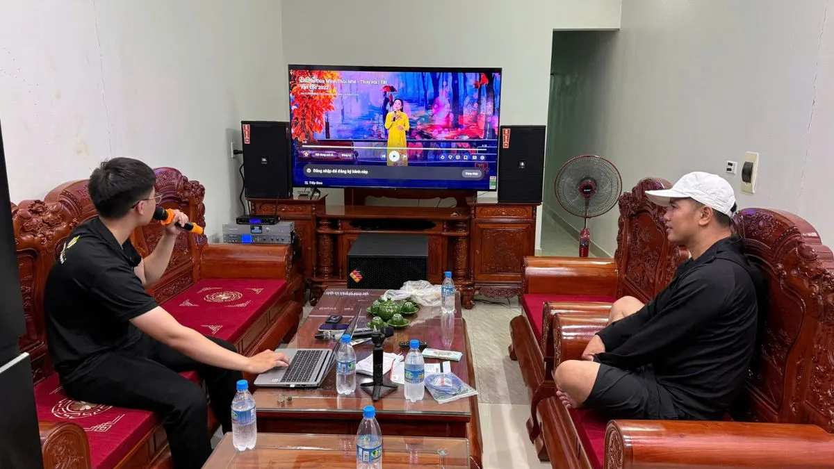 Dàn karaoke JBL TT435: (JBL KP6012, Vatasa T10, Vatasa V8 Pro, DT Lion208, DT Lion215, DT Alpha118, DT PW8) hát karaoke tại nhà