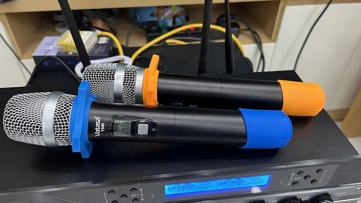 Micro Vatasa T500 Dàn Karaoke JBL TT211: (JBL Pasion 12, Vatasa T500, Vatasa V6 Pro, Vatasa VA-2600)