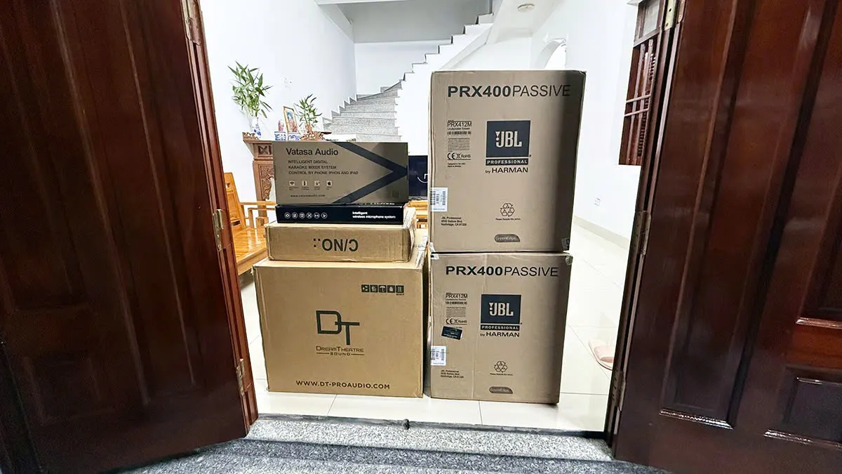 Vỏ thùng Dàn karaoke JBL TT472: (JBL PRX 412M, Vatasa T900 New, Vatasa V6 Pro, Vatasa VA-4600, DT Delta115)