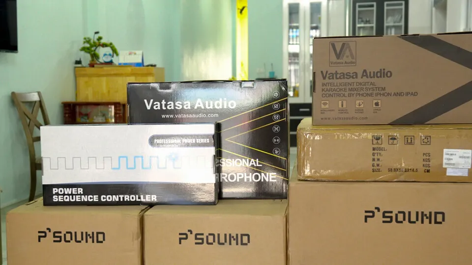 Thùng đựng thiết bị của Dàn Karaoke P'Sound TT383