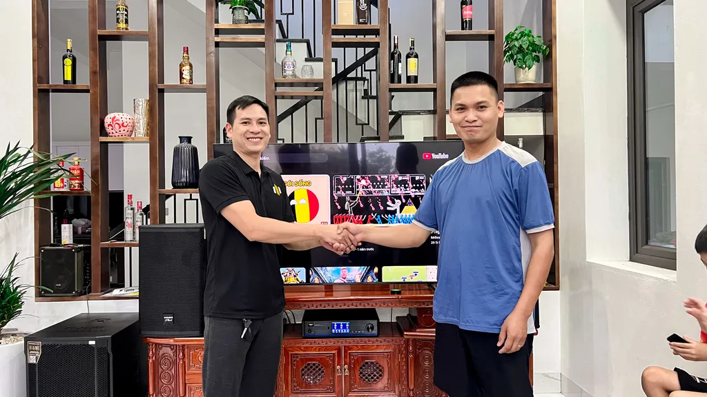 Trường Thành Audio lắp đặt Dàn Karaoke Paramax TT393 1