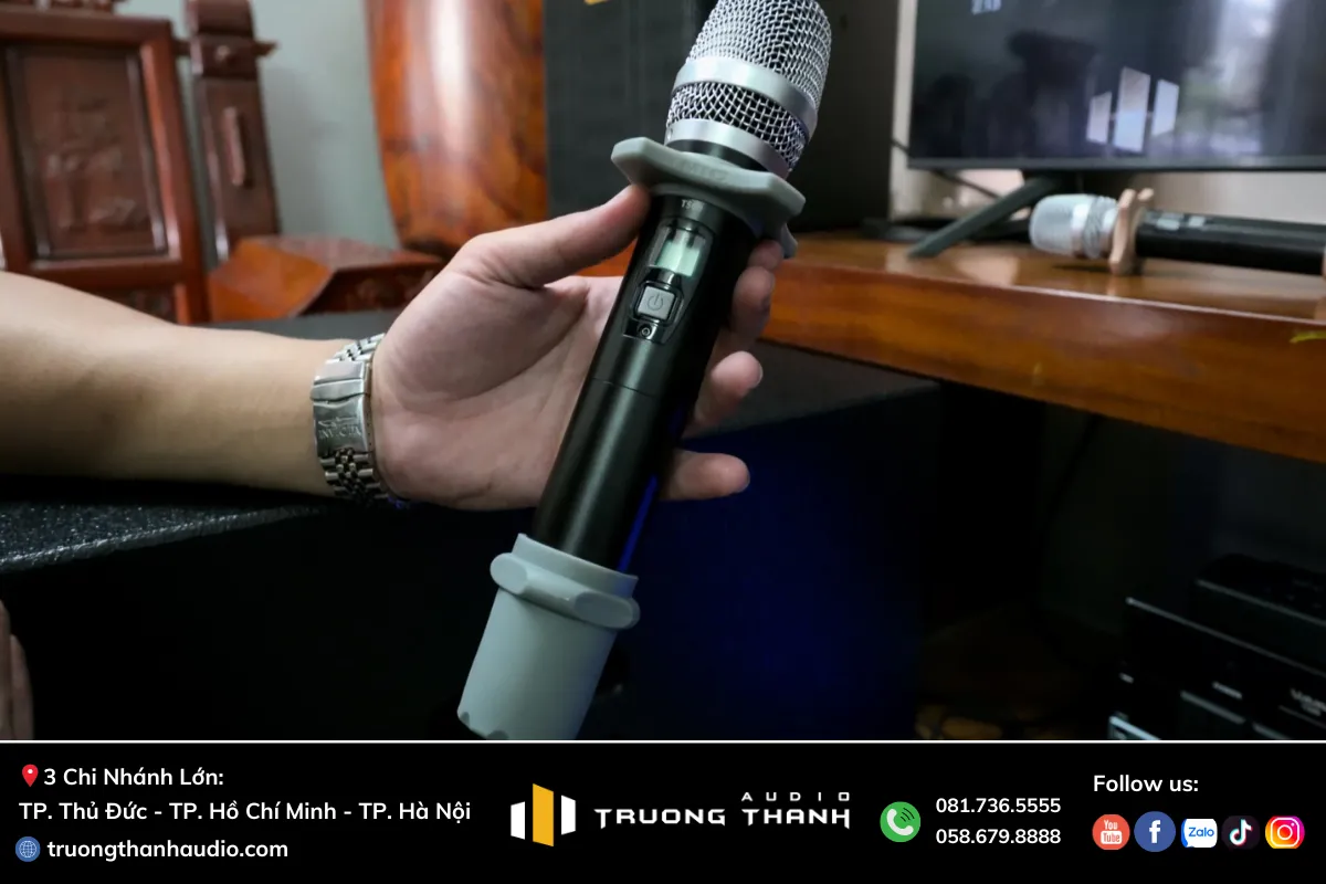 Micro không dây của Dàn Karaoke CAVS TT384