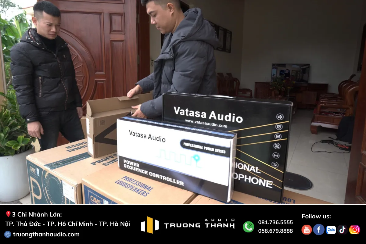 Trường Thành Audio lắp đặt Dàn Karaoke CAVS TT384 3