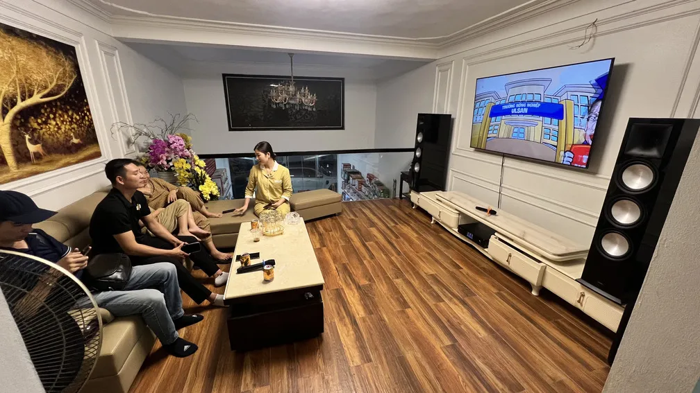 Mặt bên của Dàn Karaoke Paramax TT399
