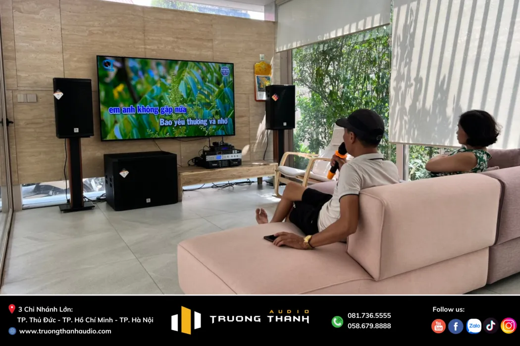 Hát karaoke cùng Dàn karaoke DT TT328