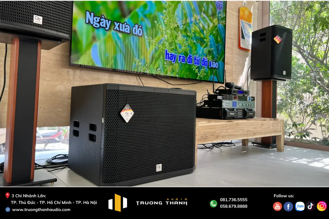 Loa sub của Dàn karaoke DT TT328