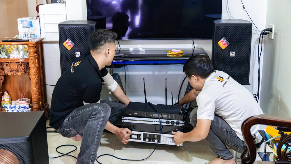 Trường Thành Audio lắp đặt Dàn Karaoke DT TT421 3
