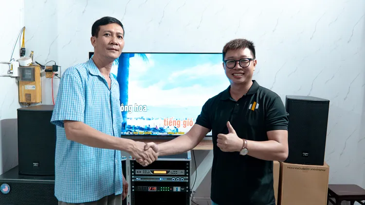 Trường Thành Audio lắp đặt Dàn Karaoke Paramax TT406
