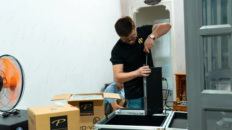 Trường Thành Audio lắp đặt Dàn Karaoke Paramax TT406 3