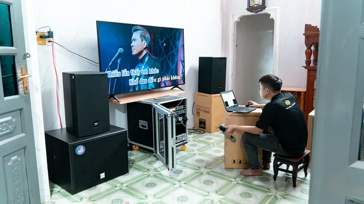 Điều chỉnh thông số Dàn Karaoke Paramax TT406