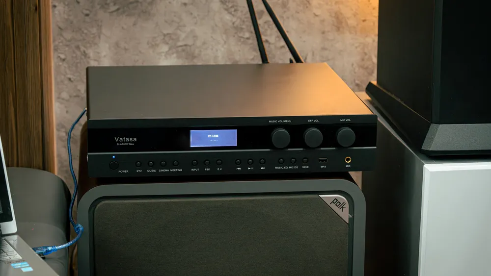 Ảnh sản phẩm Dàn Karaoke Paramax TT420: (Paramax EURO 8 Luxury, Vatasa Bla600, Polk HTS12) 4