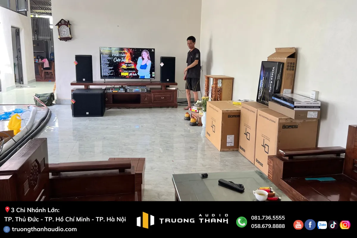 Dàn Karaoke DT TT387 phù hợp nội thất phòng khách