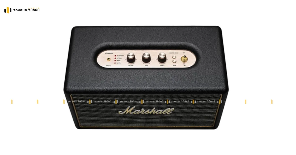 Mặt trên của Loa Bluetooth Marshall Stanmore 1 màu đen
