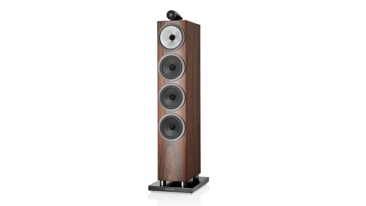 Mặt trong của Loa B&W 702 S3 màu nâu