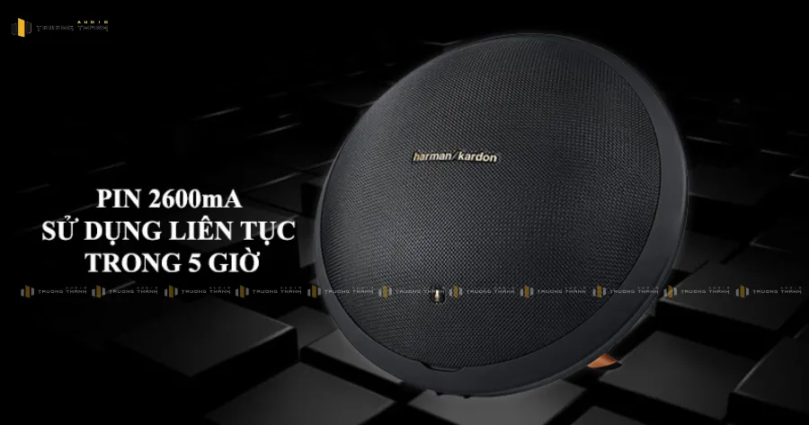 Thời lượng pin lớn của Loa Harman Kardon Onyx Studio 2