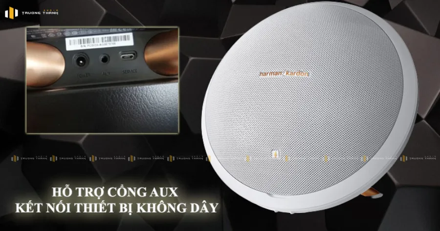 Loa Harman Kardon Onyx Studio 2 có kết nối đa dạng