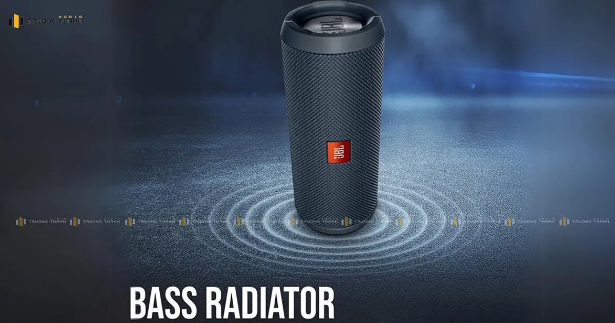 Tính năng Bass Radiator của Loa JBL Flip Essential