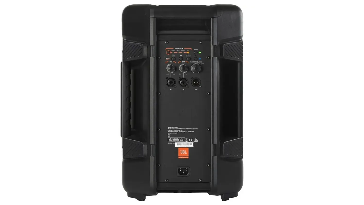 Mặt sau của LOA JBL IRX108BT
