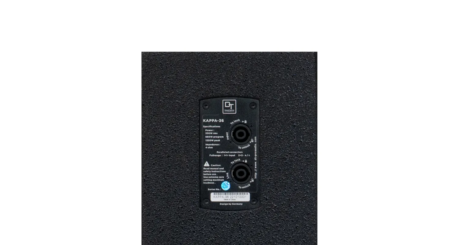 Thông số kỹ thuật của Loa DT Kappa 36
