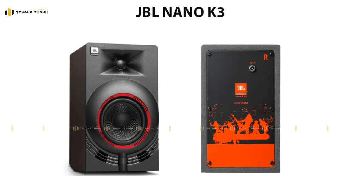Thiết kế của Loa kiểm âm JBL Nano K3