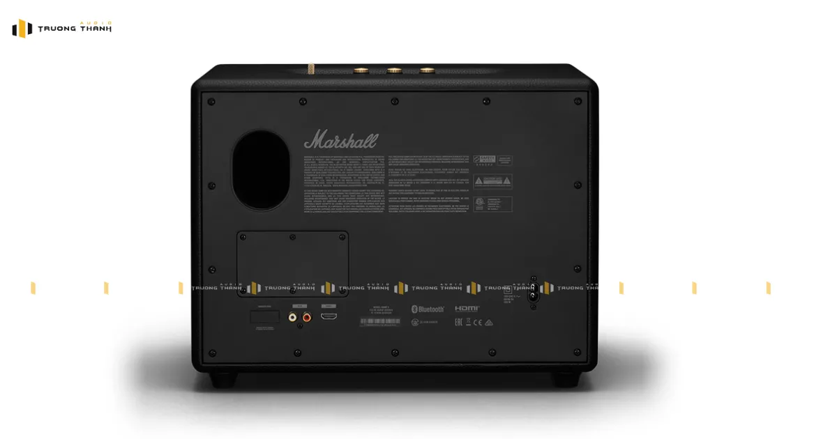 Mặt sau của Loa Marshall Woburn III