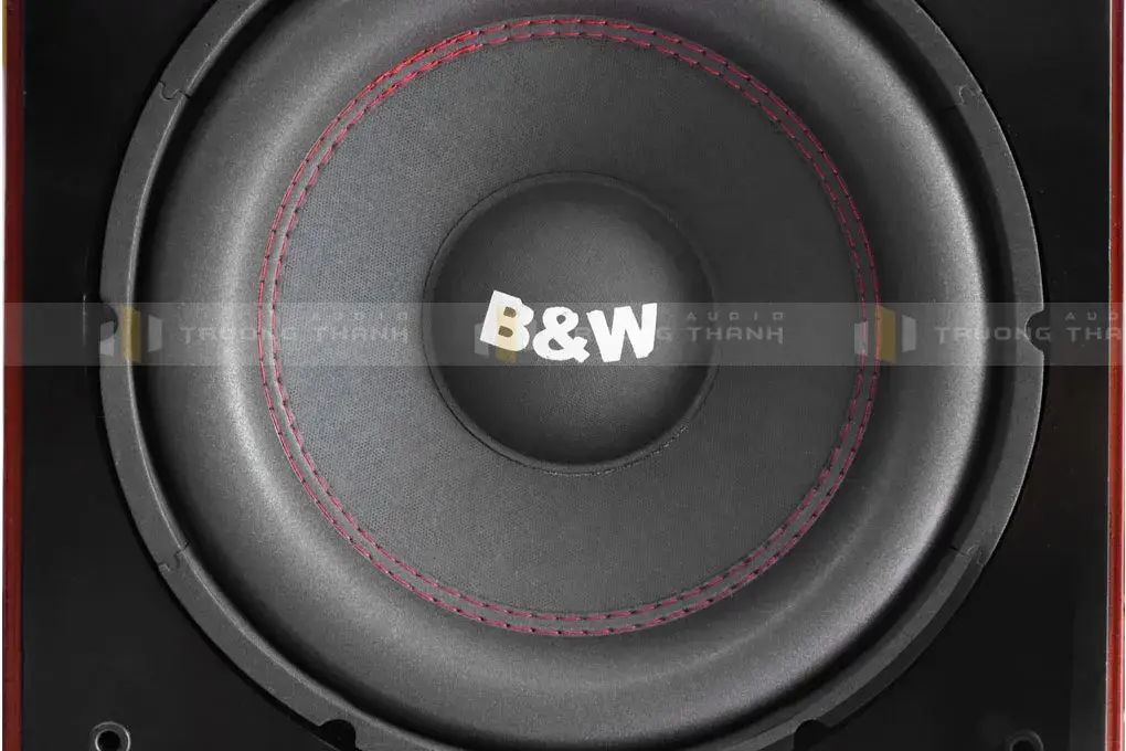 Loa Sub điện B&W 604Gs củ loa cận cảnh