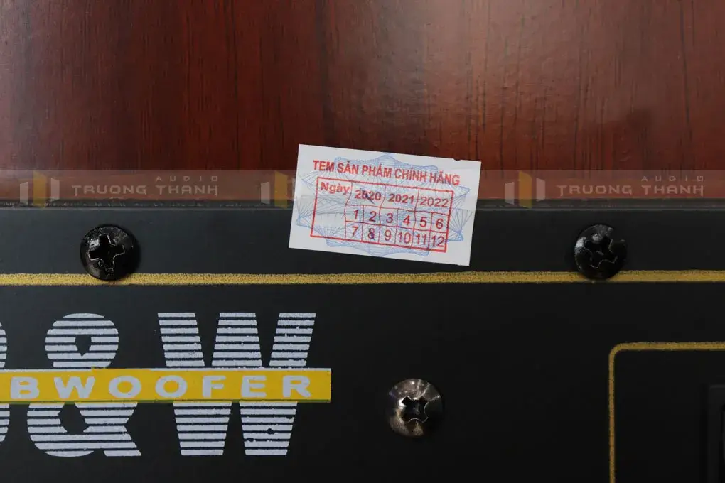 Loa Sub điện B&W 604Gs tem