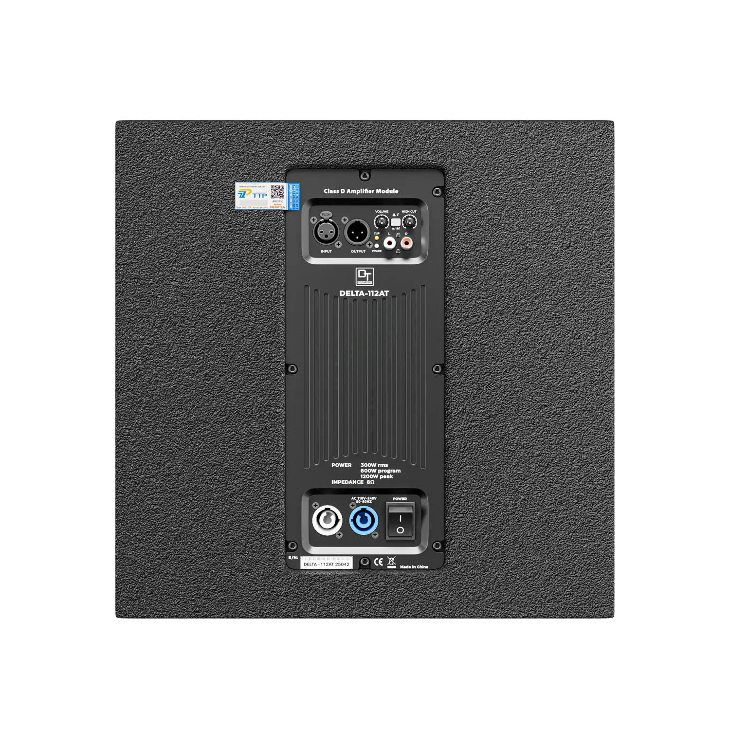 Mặt sau Loa sub DT Delta-112AT 5