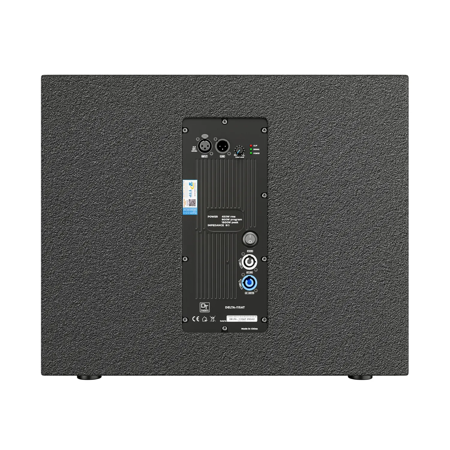 Mặt sau Loa sub DT Delta-115AT 7