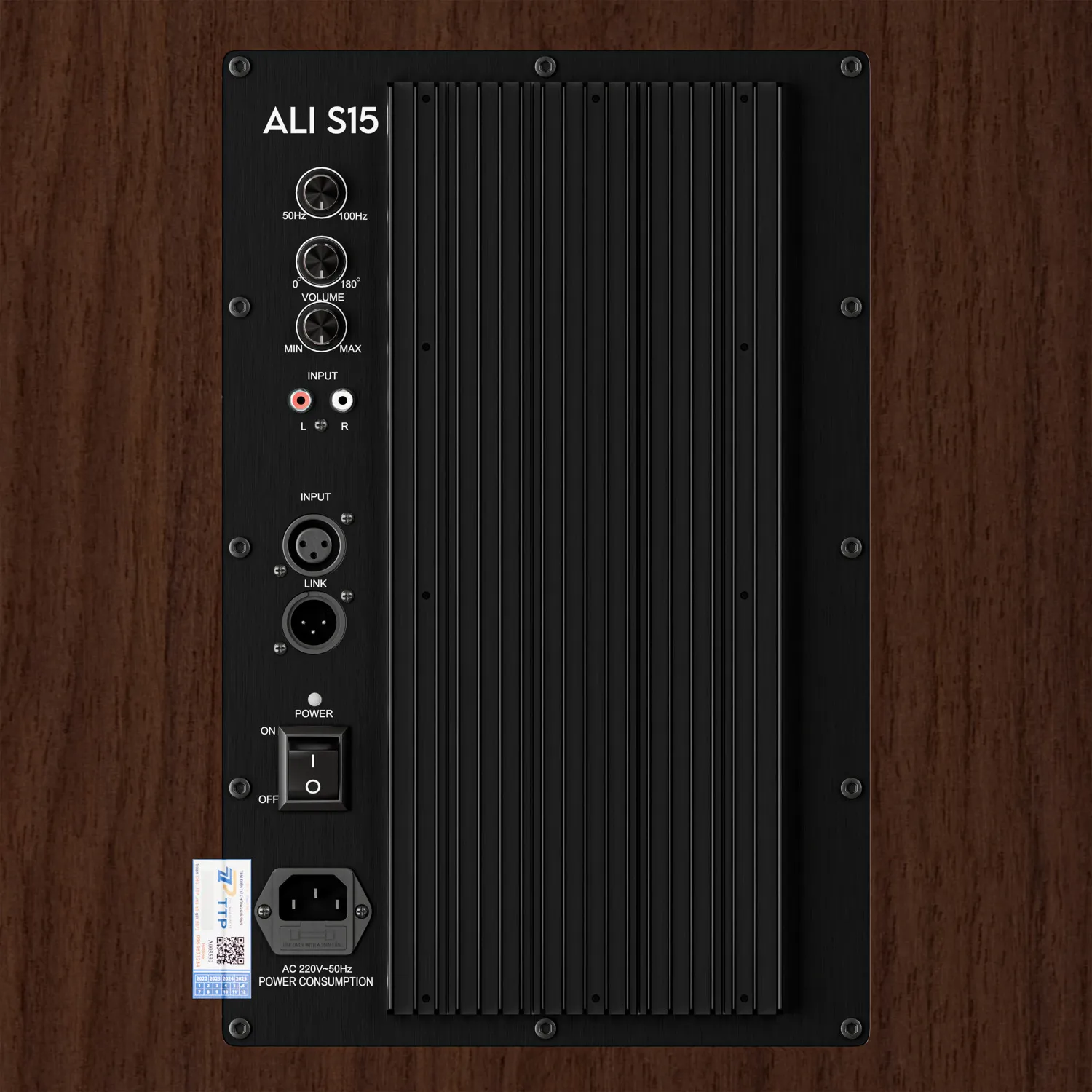 Bảng điều khiển Loa sub Sasion ALI S15 6